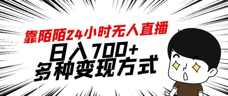 (9160期)靠陌陌24小时无人直播,日入700+,多种变现方式-轻创社项目网