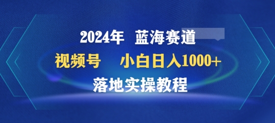 2024年视频号蓝海赛道百家讲坛,小白日入1000+,落地实操教程-轻创社项目网