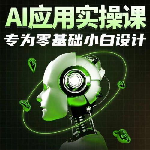AI应用实操课,专为零基础小白设计-轻创社项目网