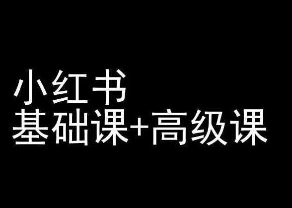 小红书基础课+高级课-小红书运营教程-轻创社项目网
