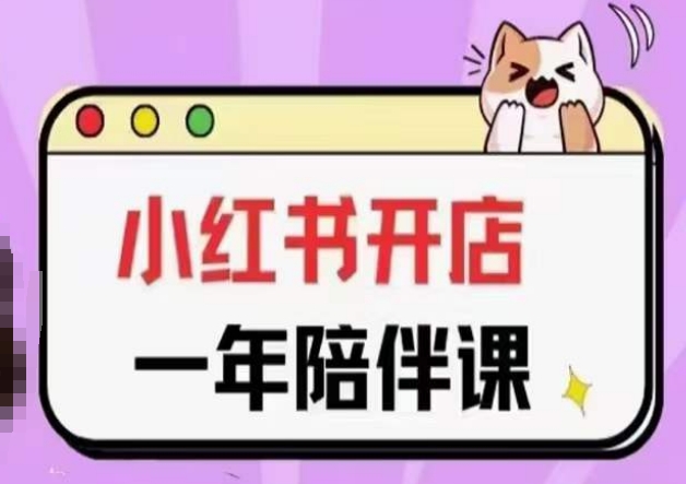三九小红书开店一年陪伴课(更新),从0到1玩赚小红书开店-轻创社项目网