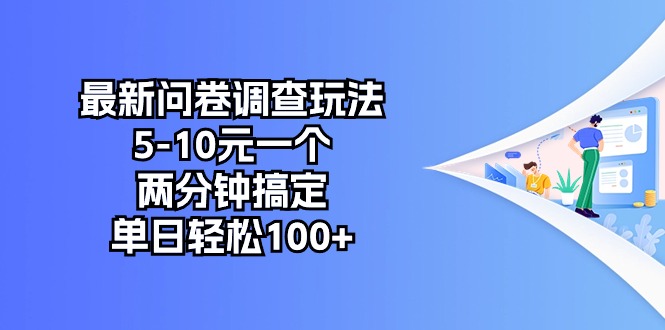 (10606期)最新问卷调查玩法,5-10元一个,两分钟搞定,单日轻松100+-轻创社项目网