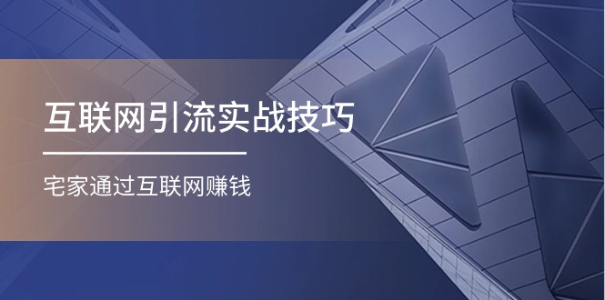 互联网引流实操技巧(适合微商,吸引宝妈),宅家通过互联网赚钱(17节)-轻创社项目网