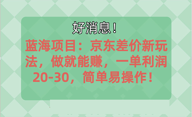 (10989期)越早知道越能赚到钱的蓝海项目:京东大平台操作,一单利润20-30,简单…-轻创社项目网