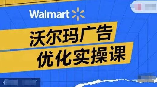 沃尔玛广告优化实操课，广告报告实操讲解，广告如何提高转化和ROAS等-轻创社项目网