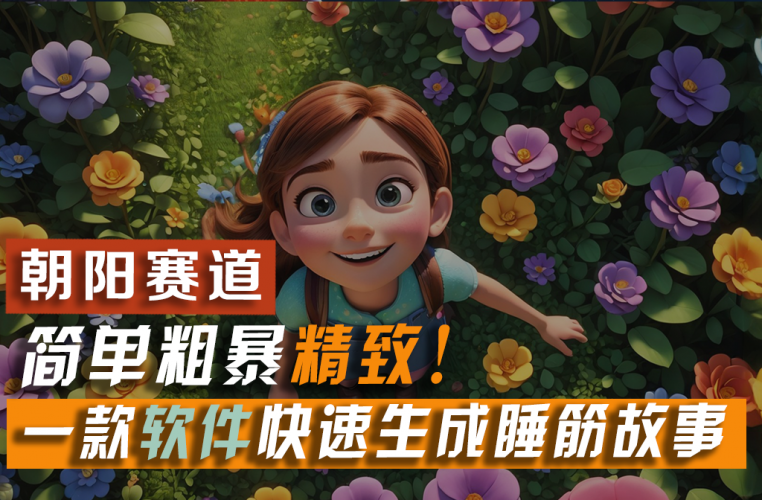 (11405期)利用一款软件5分钟一条爆款睡筋故事,简单粗暴精致!小白月入2w+-轻创社项目网