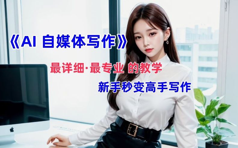 AI自媒体文章创作全网最详细教程,新手秒变写作高手,多方位发展-轻创社项目网