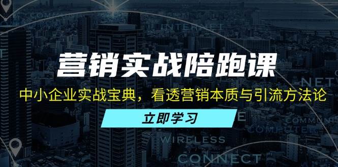 （13146期）营销实战陪跑课：中小企业实战宝典，看透营销本质与引流方法论-轻创社项目网