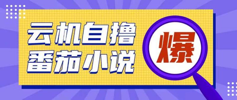 首发云手机自撸小说玩法,10块钱成本可撸200+收益操作简单【揭秘】-轻创社项目网