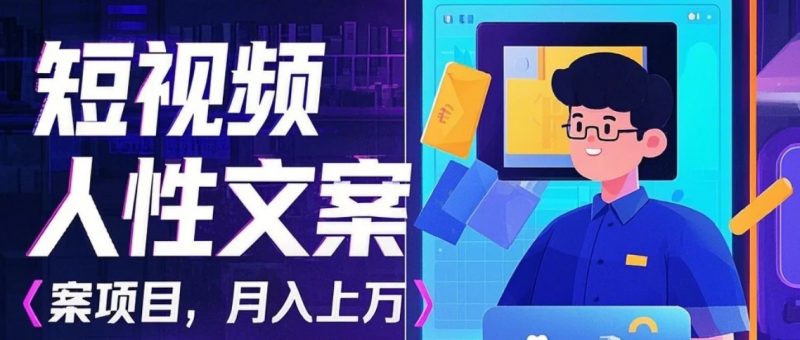 利用AI自动制作短视频人性文案项目:揭秘月入上万的精准流量变现秘籍-轻创社项目网