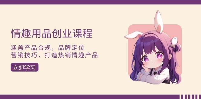 (13682期)情趣用品创业课程:涵盖产品合规,品牌定位,营销技巧,打造热销情趣产品-轻创社项目网