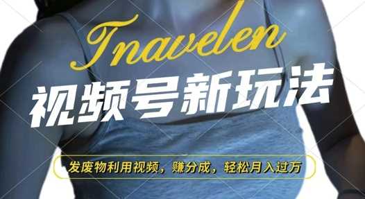 视频号新玩法,废物利用视频,撸分成收益,轻松月入过W【揭秘】-轻创社项目网