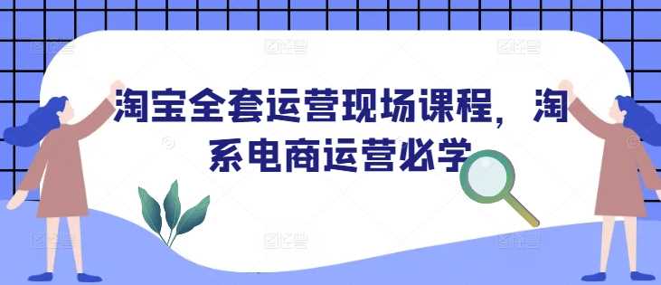淘宝全套运营现场课程,淘系电商运营必学-轻创社项目网