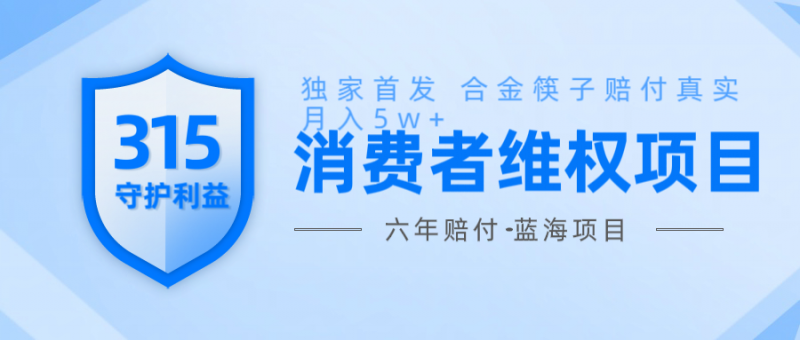 维Q赔付合金筷子玩法小白也能月入5w+风口项目实操-轻创社项目网