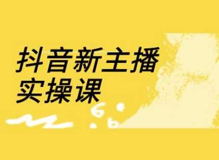 抖音新主播实操课，直播间流量运营线上实操课(18节)-轻创社项目网