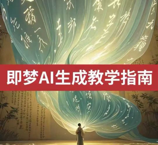 2025即梦ai生成视频教程,一学就会国内免费文字生成视频图片生成视频-轻创社项目网