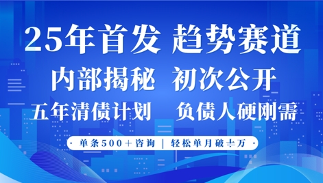 2025年首次公开,真正的事业型赛道,客咨不断,单月轻松破W-轻创社项目网