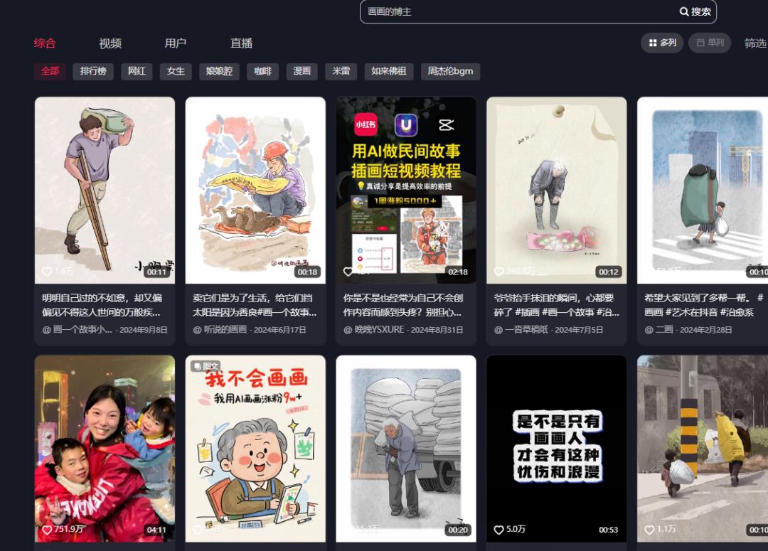 图片[2]-抖音绘画项目，有人靠它一天赚1000+，操作简单暴力涨粉