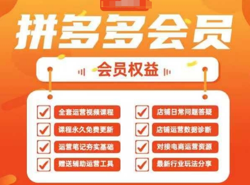 2025拼多多运营实战课,40节全流程教学,覆盖拼多多运营全链路-轻创社项目网
