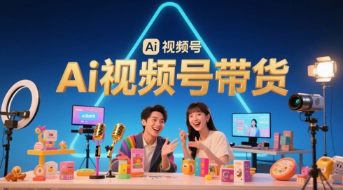 风口已至!AI视频号带货轻松月入过1W,99%的普通人却卡在内容制作门槛-轻创社项目网