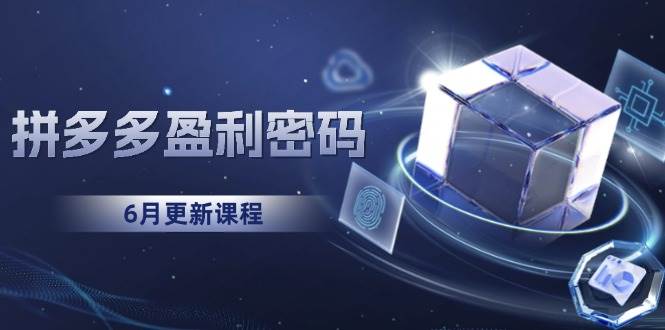 (15005期)拼多多盈利密码:从烧钱推广到印钞模型,底层逻辑重构指南(6月更新)-轻创社项目网