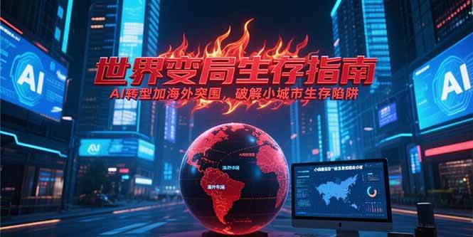 (15220期)付费文章《世界变局生存指南,AI转型加海外突围,破解小城市生存陷阱》-轻创社项目网