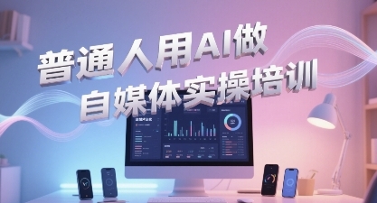 普通一个人用AI做自媒体,助你轻松开启AI自媒体创作之路-轻创社项目网