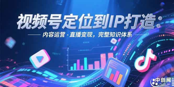 (15173期)视频号定位到IP打造:账号搭建-内容运营-直播变现,完整知识体系-轻创社项目网