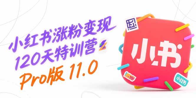 (15432期)小红书涨粉变现120天特训营Pro版11.0:从0到1掌握平台运营,内容制作和变现-轻创社项目网