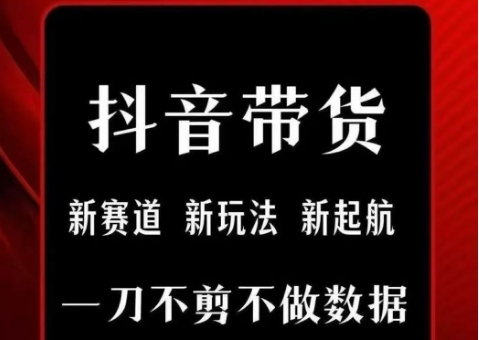 抖音短视频一刀不剪带货,不剪辑,不直播,每天发个视频,等着出单获取带货佣金-轻创社项目网