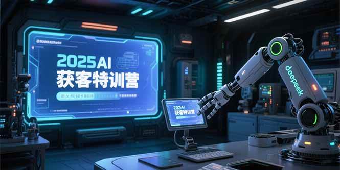 (15289期)2025AI获客特训营,AI图文视频全制作,deepseek工具实操教学-轻创社项目网