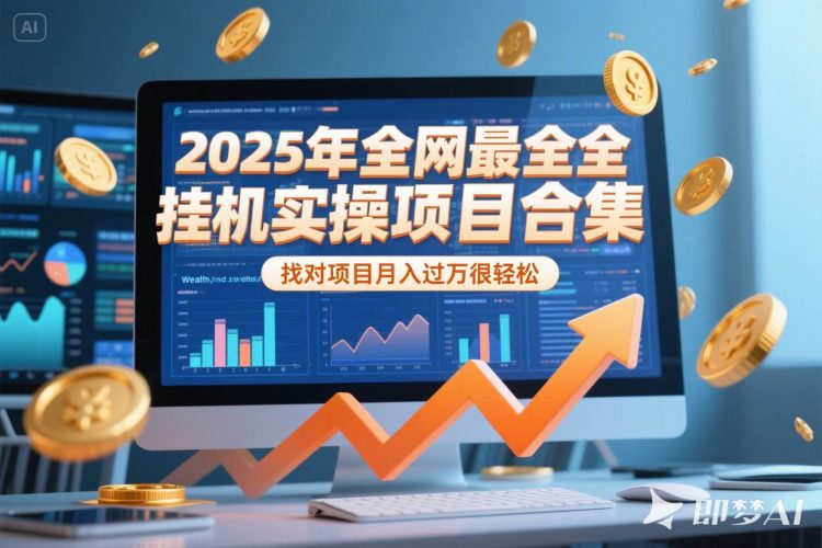 (15303期)2025年挂机实操项目实操演练,挂机类型,AI直播类型,轻资产创业类型…-轻创社项目网