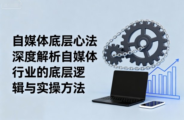 自媒体底层心法,深度解析自媒体行业的底层逻辑与实操方法-轻创社项目网