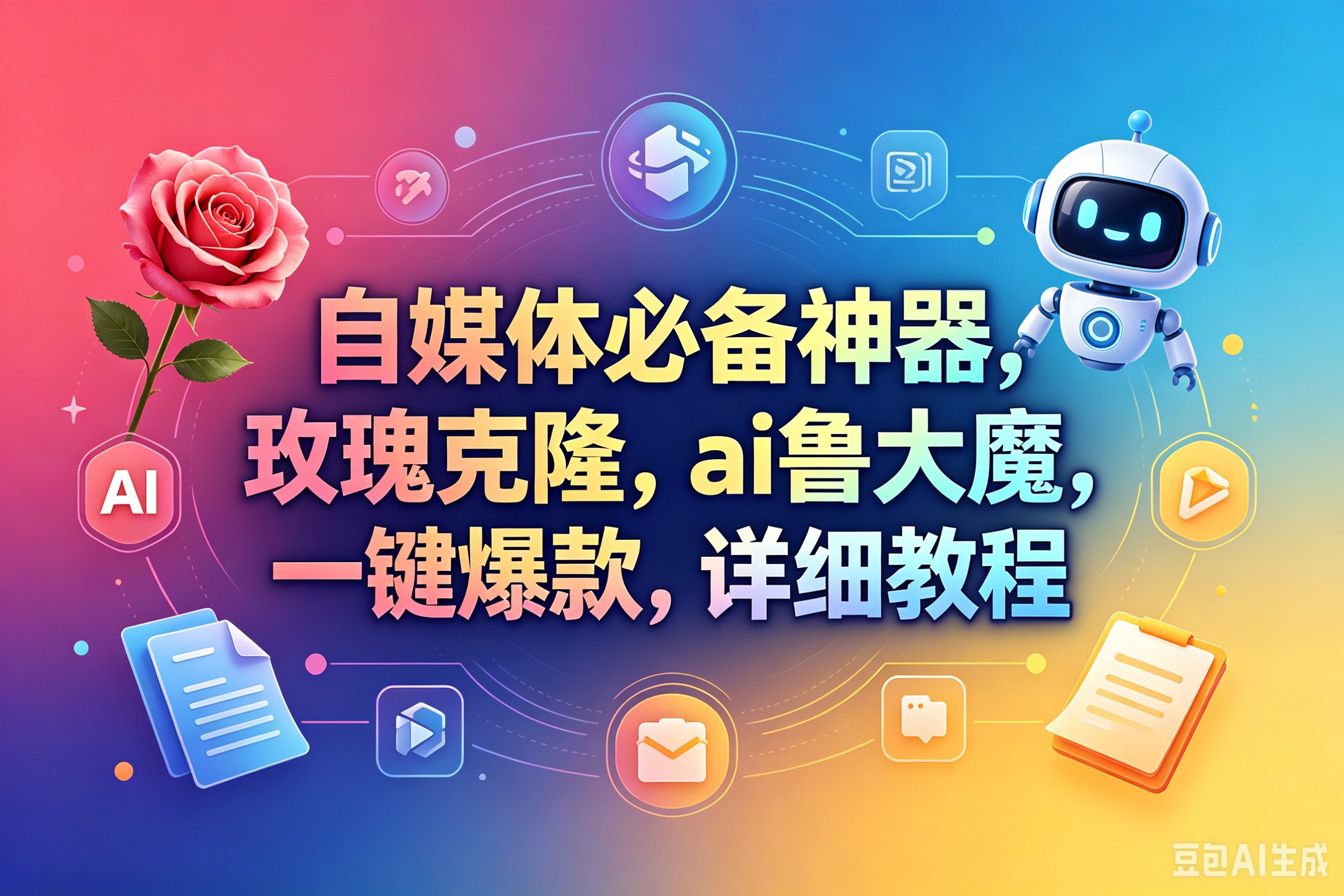 图片[1]-（18292期）玫瑰克隆神器，一键爆款工具，自媒体必备，60多个功能的教程