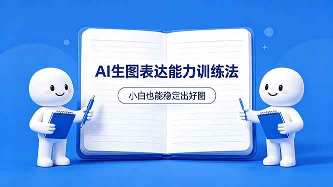 图片[1]-（18377期）AI生图不是做漂亮图，而是表达能力。这套方法让小白也能稳定出好图