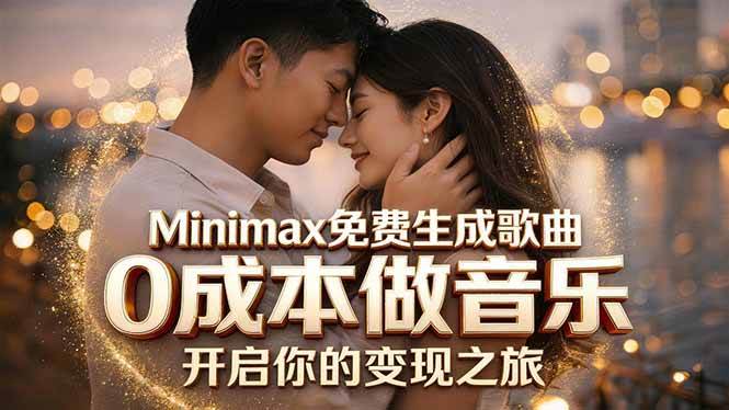图片[1]-（18401期）Minimax免费生成歌曲实测！0成本做音乐，说唱流行Lofi一键生成